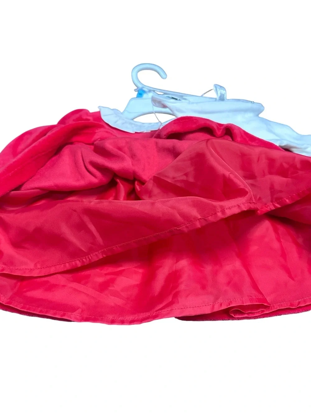 Little Me Baby Girls Red Velour‎ Holiday Dress & Tights Set NWT sizes 3 M and 6M